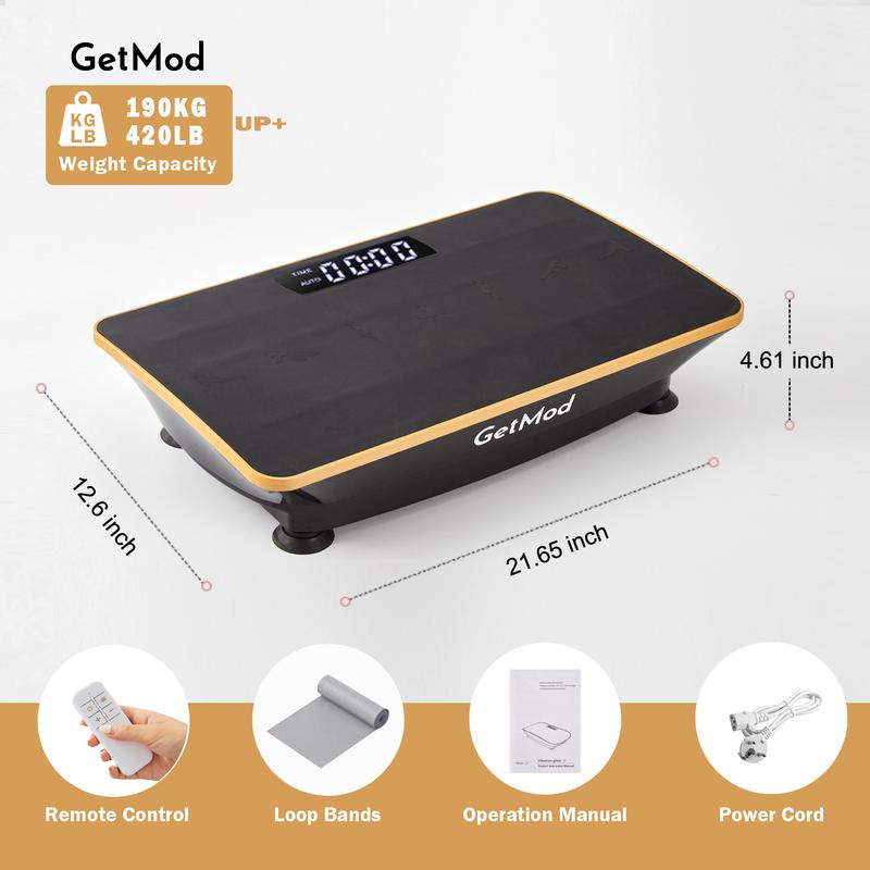 ProPulse Vibration Plate™ – High-Power Brushless Fitness Platform